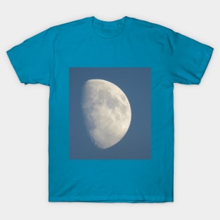 Mond am Tage T-Shirt